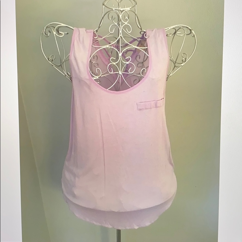 Brand new lavender sleeveless shirt
